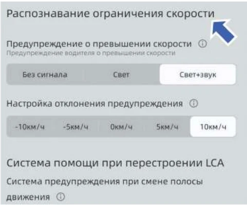 Система распознавания дорожных знаков (TSI)