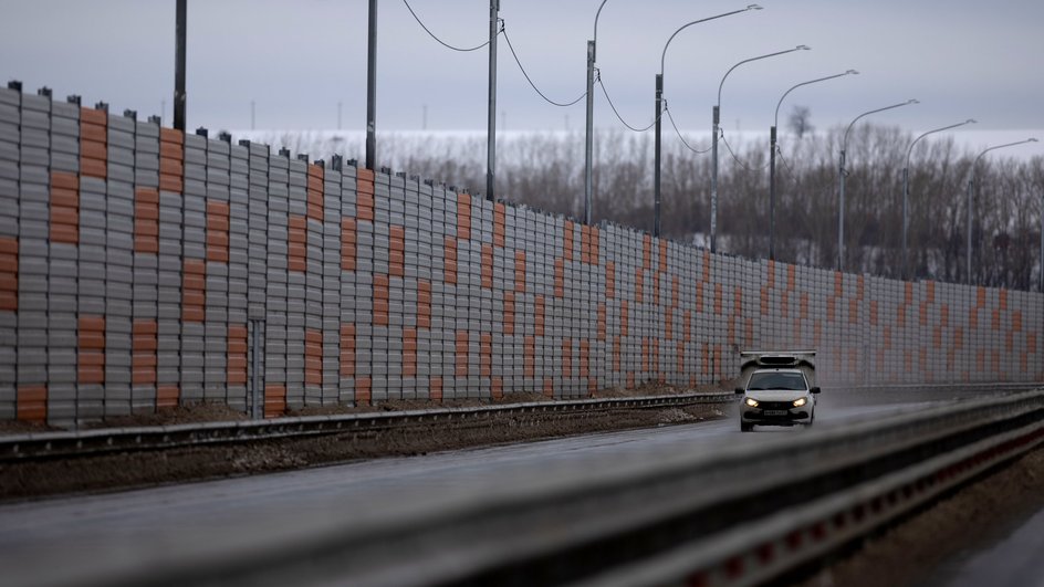 ИИ помогает проверять шумозащитные экраны на трассе М-11