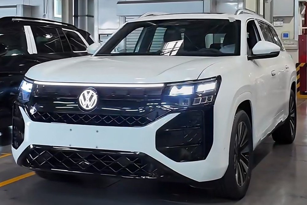 В Сети раскрыты детали салона обновленного Volkswagen Teramont Pro!