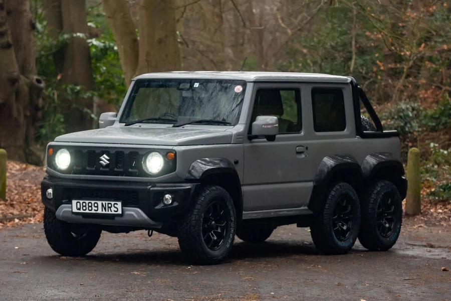 Suzuki Jimny стал шестиколесным вездеходом благодаря британцам