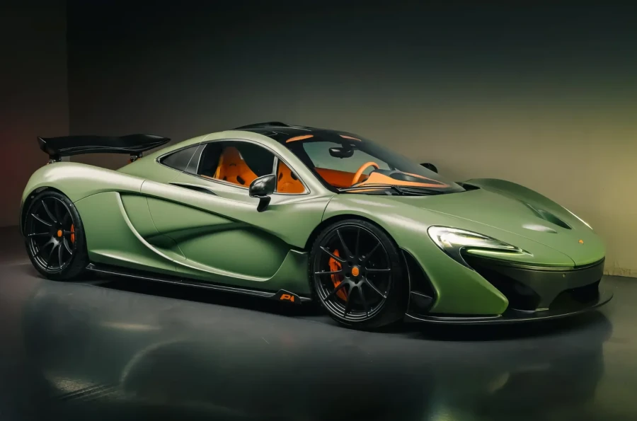 McLaren P1 в эксклюзивном матовом оттенке доступен для продажи