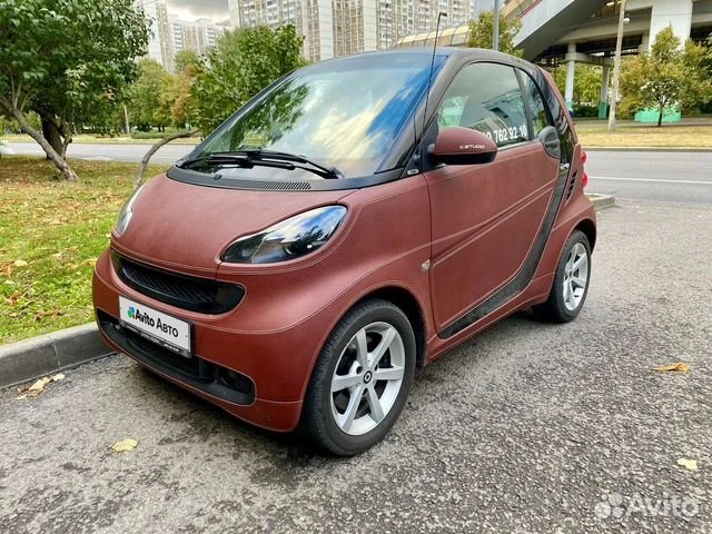 Smart Fortwo в России уникален: автомобиль с кожаной наружностью