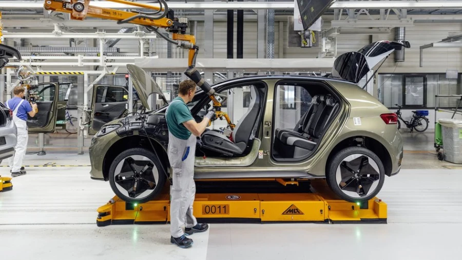 Volkswagen в Цвиттау выпустил свой миллионный электромобиль