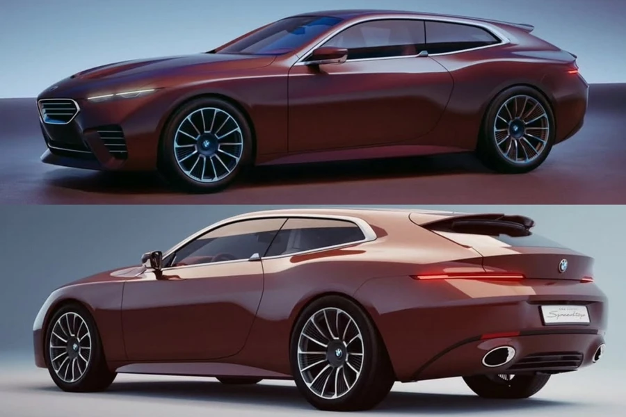 BMW представляет свой новый суперуниверсал Speedtop перед мировой премьерой