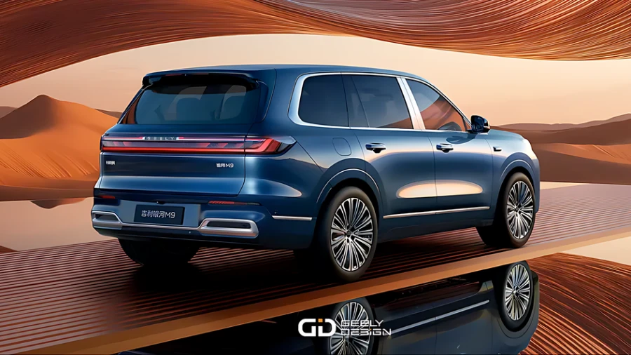 Geely представила новый 5,2-метровый конкурент для Li L9