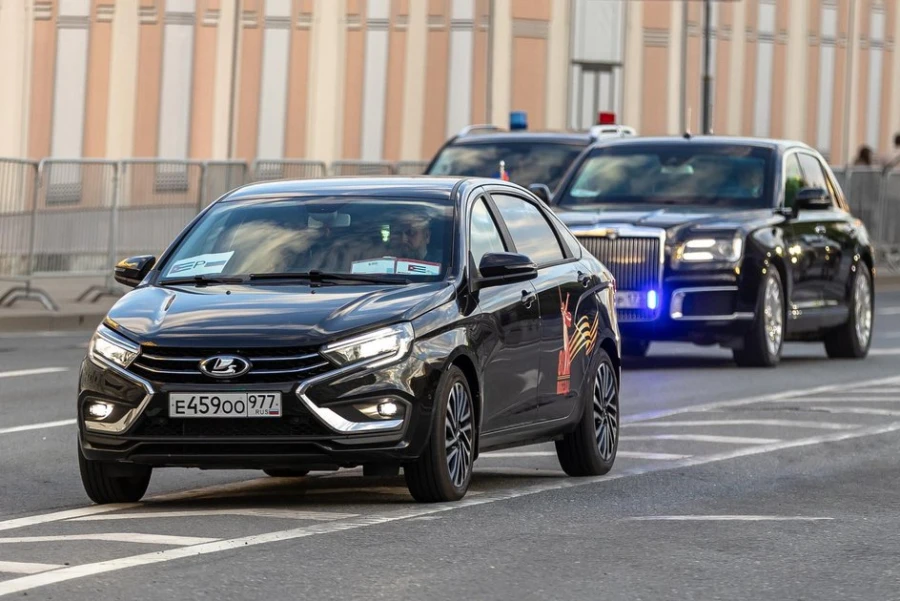 Lada Aura дебютировала в кортежах мировых лидеров
