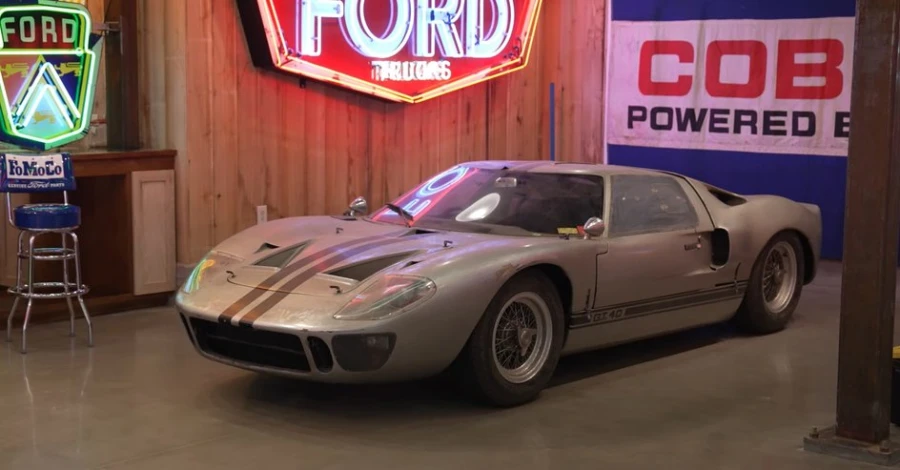 Ford GT40 удивительно пролежал без движения целых 43 года