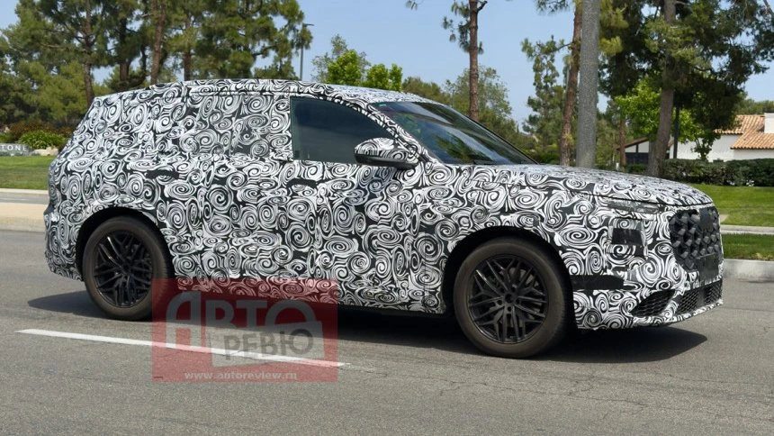 Audi Q7 замечен в шпионских съемках нового поколения