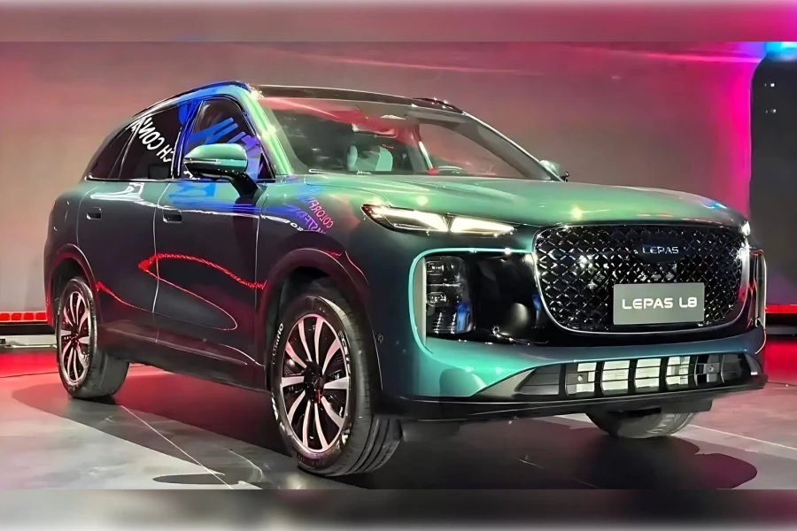 Chery представила детали нового кроссовера Lepas L8
