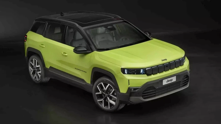 Jeep Compass нового поколения: первые снимки автомобиля