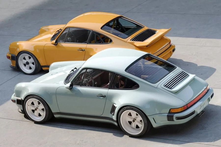 Porsche 911 от Singer: скрытые фары и атмосферный двигатель