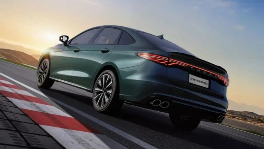Chery Arrizo 8 обновился с новым дизайном и 2,0-литровым мотором: фото автомобиля
