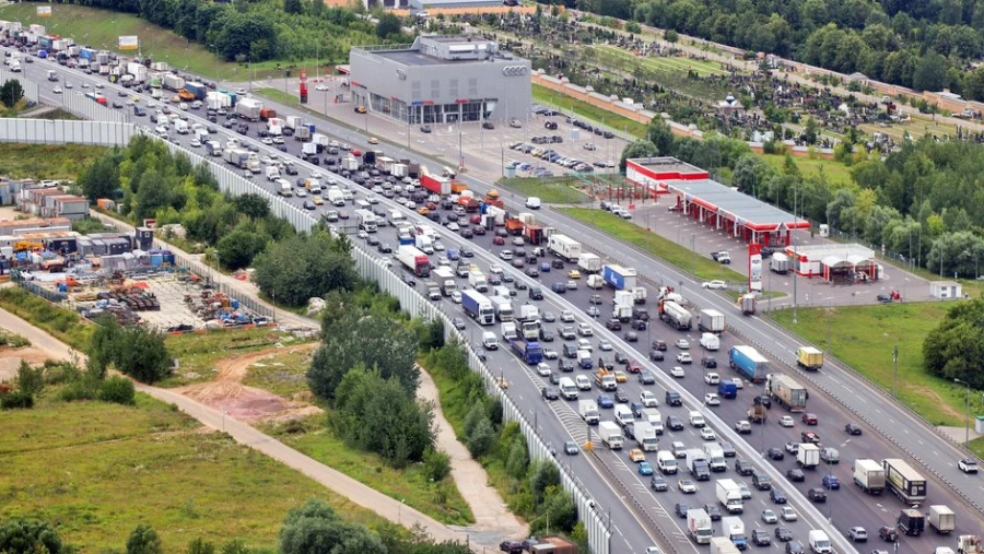 Регионы России с наибольшим среднегодовым пробегом автомобилей